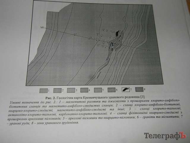 Кременчугское урановое месторождение возле Белановского ГОКа таки существует (документы)_1
