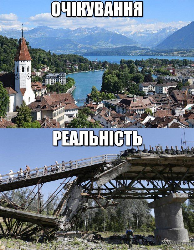 Станиця Луганська стала Швейцарією: у мережі з’явилася дотепна фотожаба на дивну заяву Зеленського_1