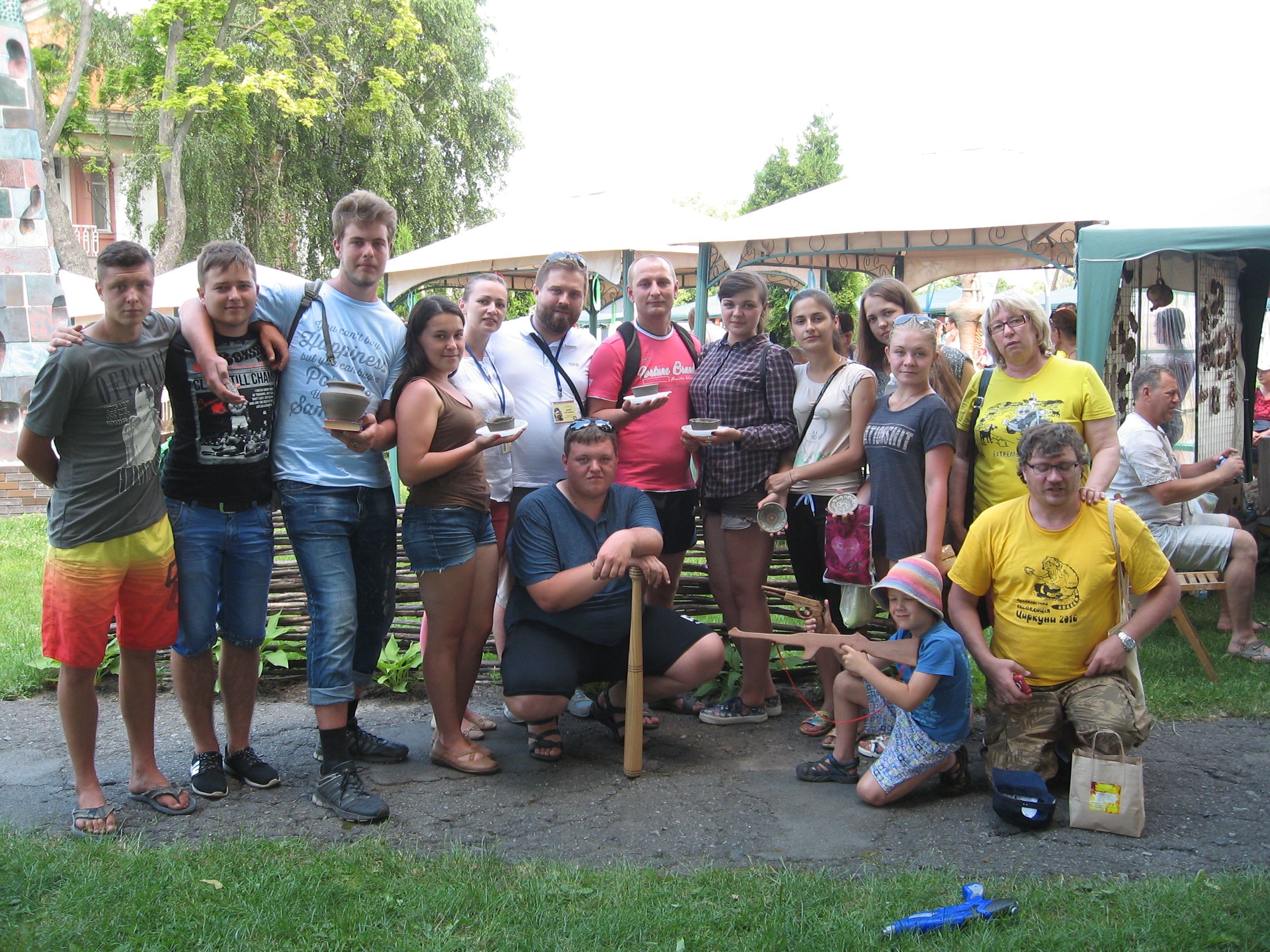 Археологи Глинської групи відвідали фестиваль гончарства в Опішному