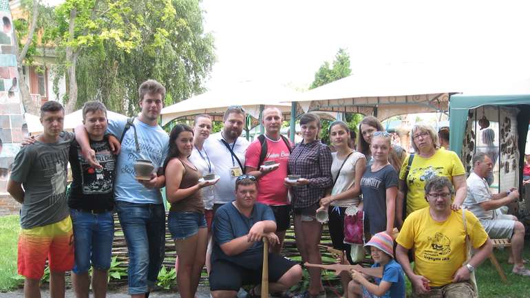 Археологи Глинської групи відвідали фестиваль гончарства в Опішному