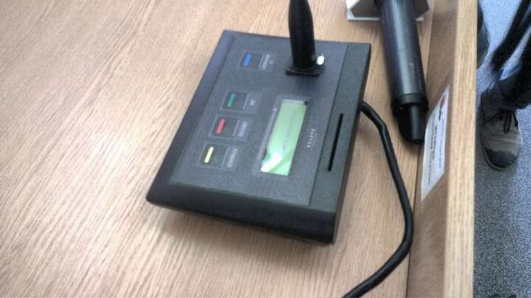 Систему електронного голосування ввели в Кобеляцькій райраді