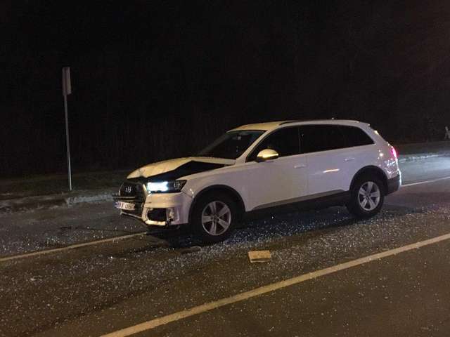 У Полтаві одна автівка влетіла в іншу і спричинила травмування пішоходів (фото, відео)