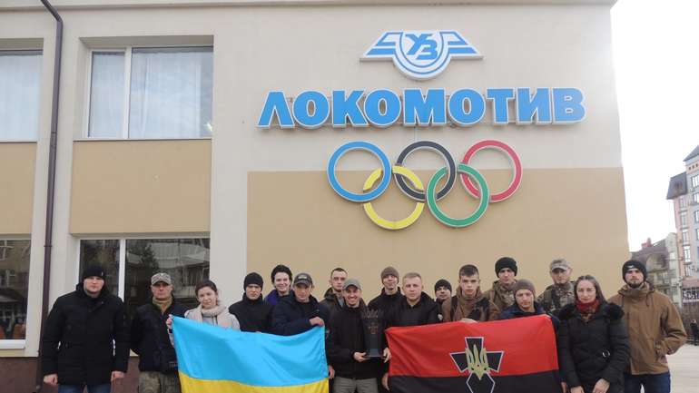 На Івано-Франківщині відбулися спортивні змагання поміж активістами націоналістичної організації