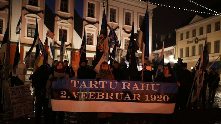 Смолоскипний марш у Таллінні