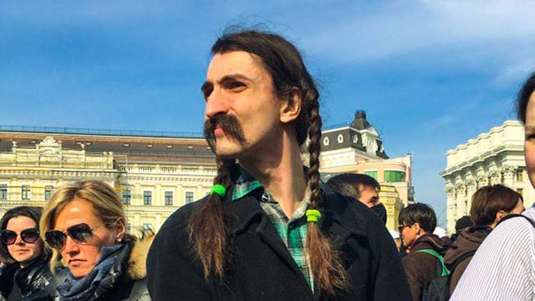 Учасник минулорічного Жіночого маршу у Києві