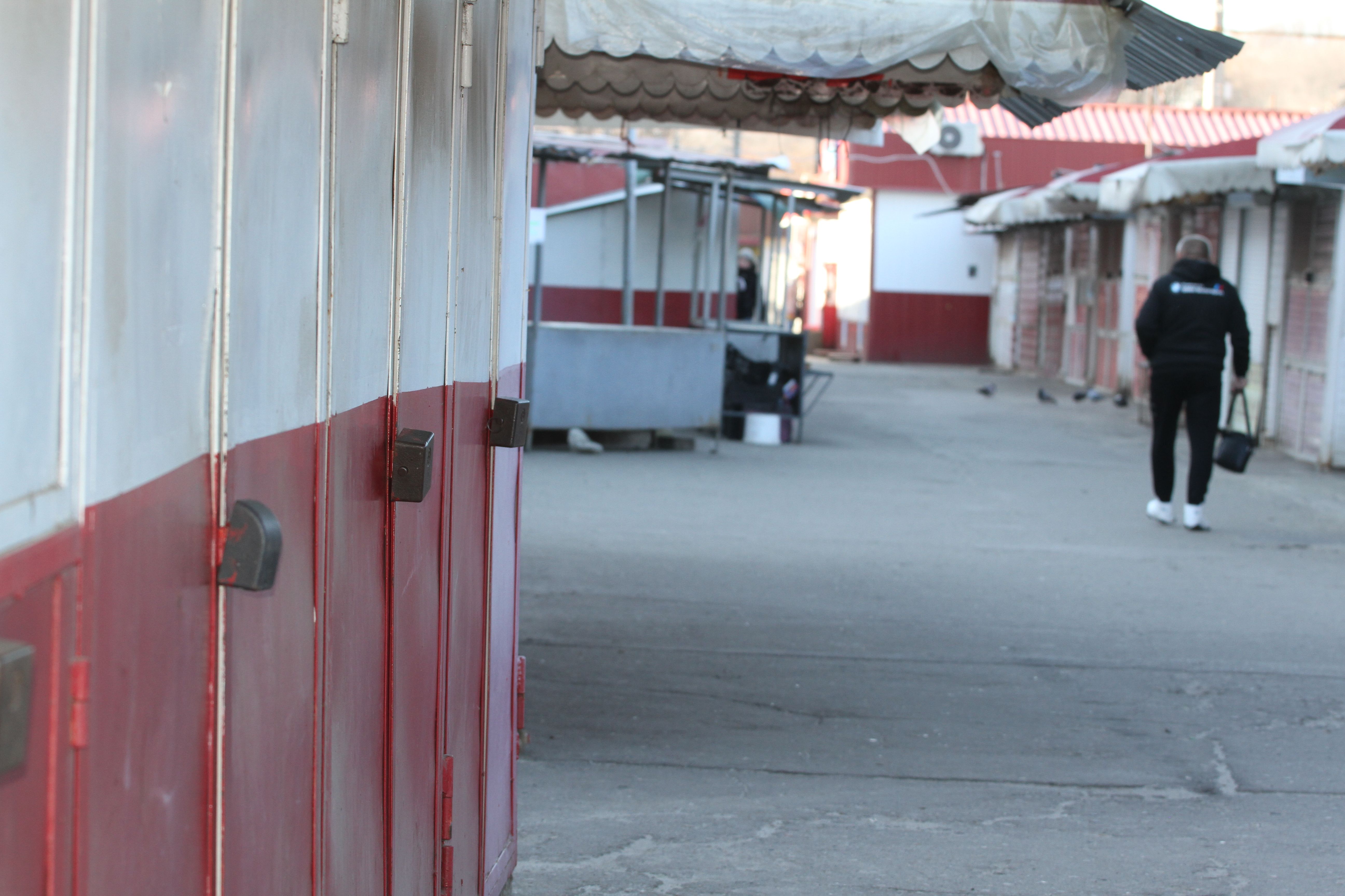 Ринок на Леваді не працює через карантин