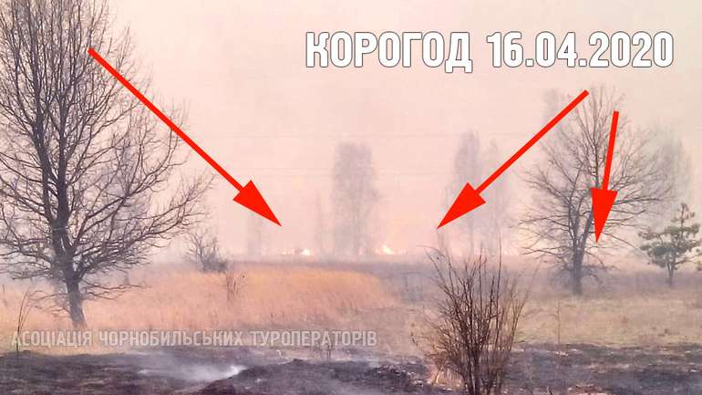 Директор «Чорнобиль тур» повідомив про нову пожежу у зоні відчуження