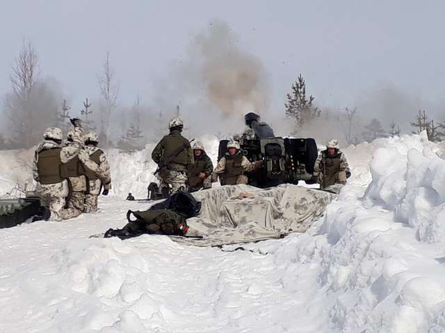 Пандемія не завада для гартування справжніх воїнів — артилеристи армії Фінляндії_1
