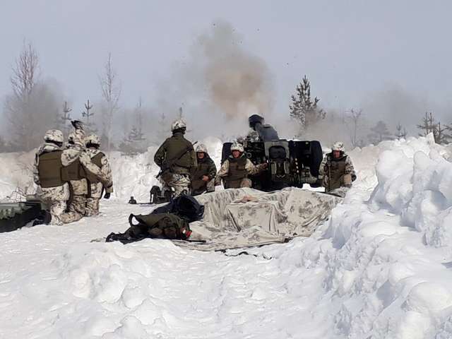 Пандемія не завада для гартування справжніх воїнів — артилеристи армії Фінляндії_2