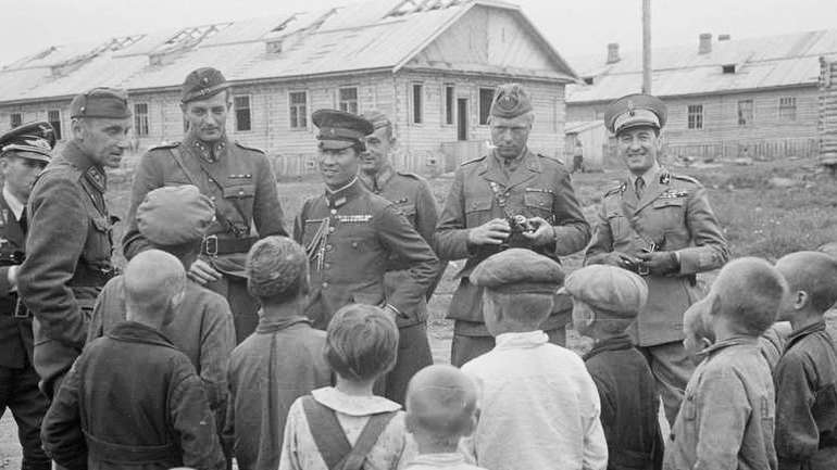 Фінляндська армія у Петрозаводську (літо 1942 року)