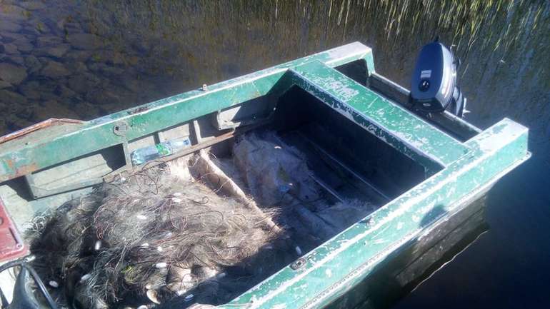 Незаконний вилов риби зафіксовано в одному з ландшафтних парків на Полтавщині