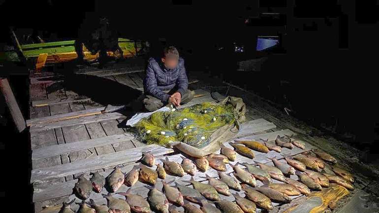 «Великий улов»: на Полтавщині виявлено порушників рибоохоронного законодавства