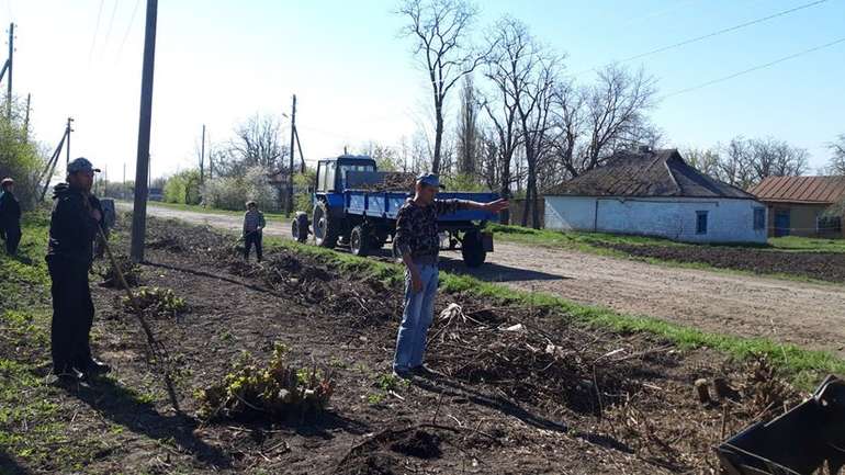 Одна з громад Полтавської області провела масштабний захід із благоустрою