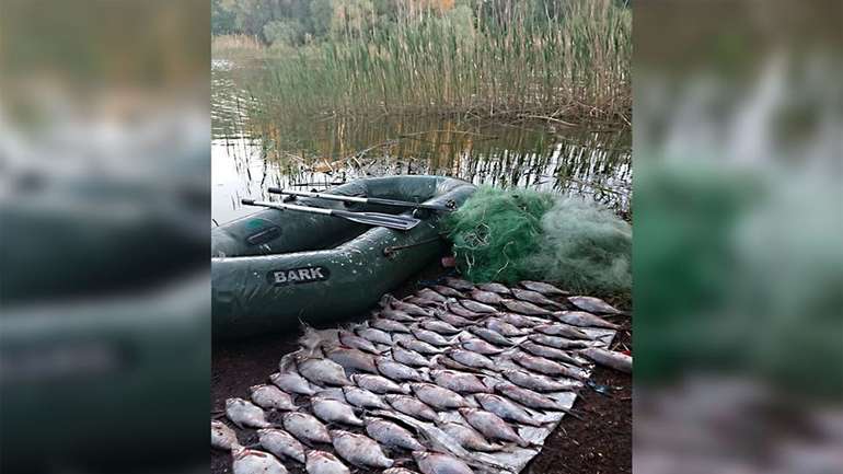 На Кременчуцькому водосховищі виявлено порушника нерестової заборони