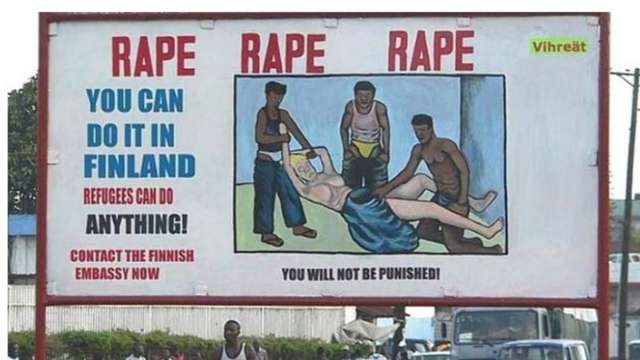Борці з расизмом у Фінляндії впритул не бачать мігрантського свавілля_1