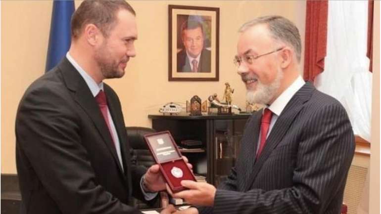 Сергій Шкарлет і Дмитро Табачник