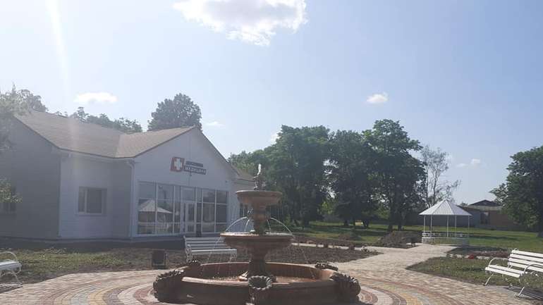 На території однієї з громад Гадяцького району відкрили фонтан