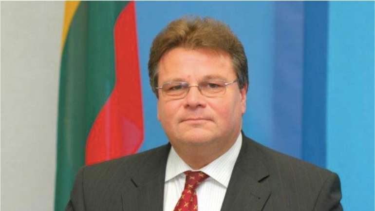 Міністр закордонних справ Литви Лінас Лінкявічюс