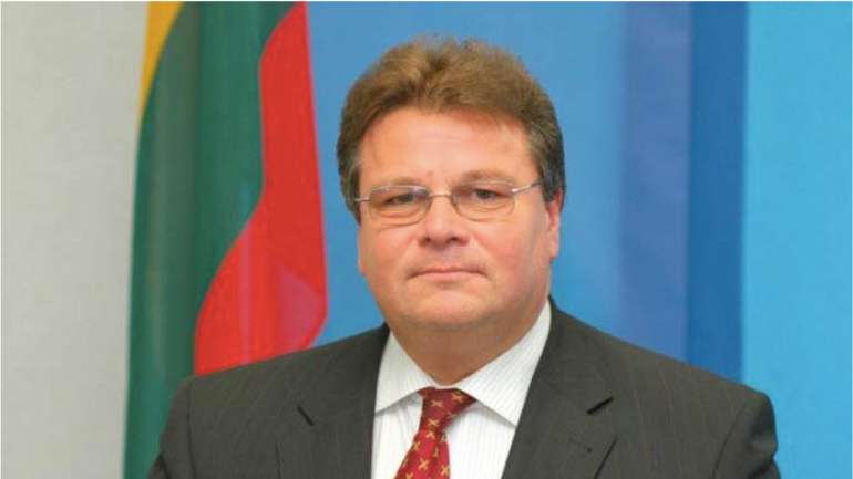 Міністр закордонних справ Литви Лінас Лінкявічюс