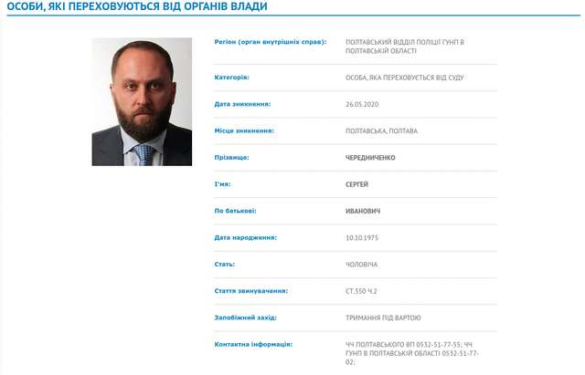 Кримінальний шлях Сергія Чередніченка_1