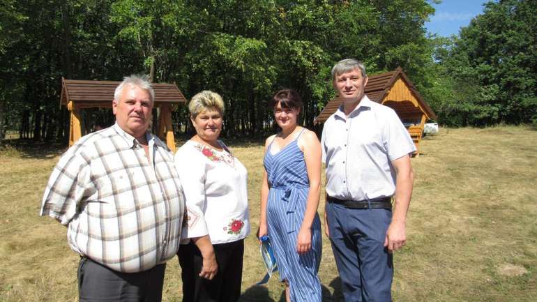 В одному з селищ Шишацького району облаштували місце для дозвілля і відпочинку