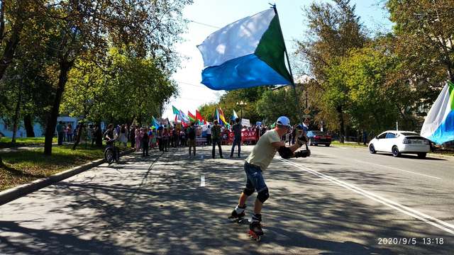 В Хабаровську продовжуються велелюдні мітинги на підтримку ексгубернатора Фургала_1