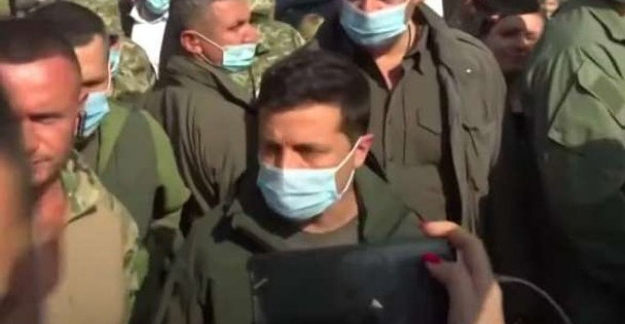 Зеленський на місці авіатрощі АН-26 у Чугуєві