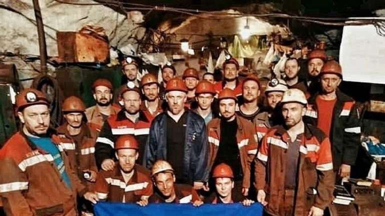 Підземний страйк шахтарів у Кривбасі триває вже 28 діб