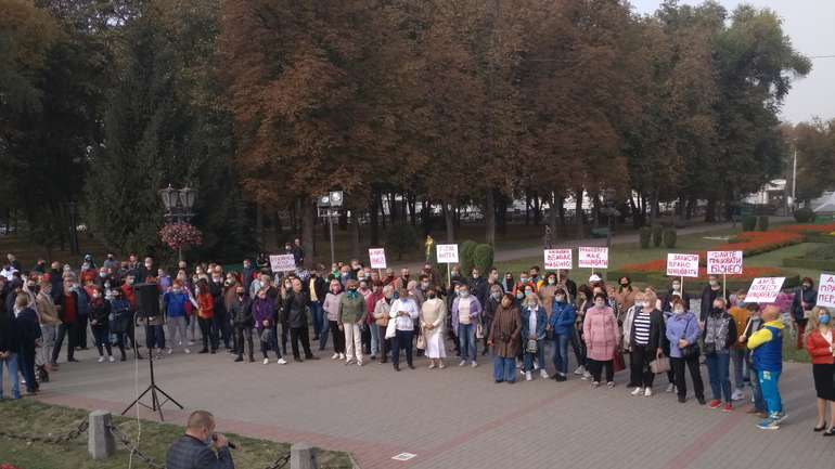 Мітинг Олександра Шамоти "Ні_закриттю"