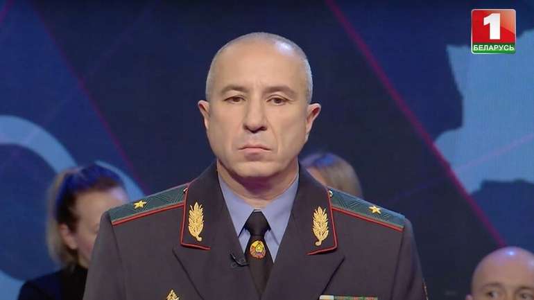Голова МВС Білорусі Ю. Караєв