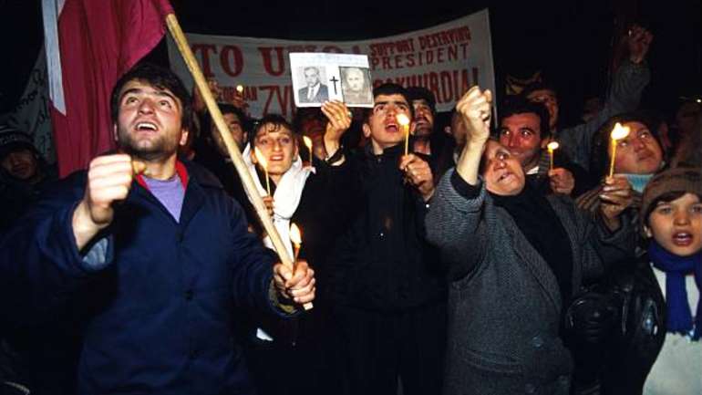 Громадянську війну в Грузії у 1990-х спровокував Кремль