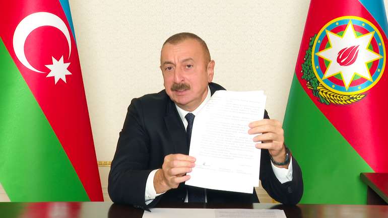 «Карабах повертається додому», — президент Азербайджану