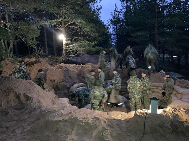 Армія Фінляндії проводить навчання на кордоні з РФ_8