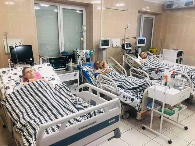 Пацієнти Клінічної лікарні швидкої медичної допомоги міста Львова