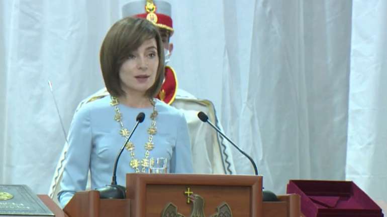 Інавгурація президента: Майя Санду прийняла присягу на вірність молдавському народу