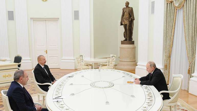 Карабах ніколи не отримає «особливого статусу», — Алієв після зустрічі з Путіним і Пашиняном
