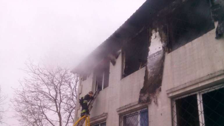 ДСНС: пожежа в харківському будинку для літніх людей забрала життя 15 людей, ще 9 – госпіталізовано