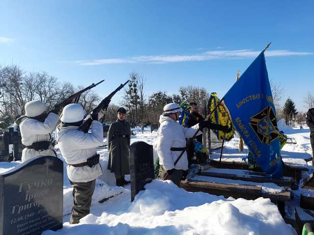 На Львівщині в останню путь провели бійця Дивізії «Галичина»_4