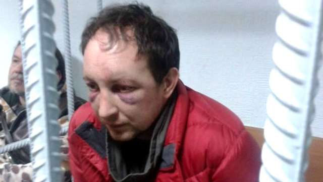 Активіст “Автомайдану” Денис Сергієнко, незаконно затриманий слідчим Оболонського райуправління міліції Сергієм Олійником