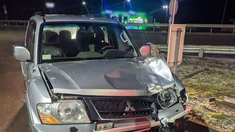 На Полтавщині водій втік з місця аварії