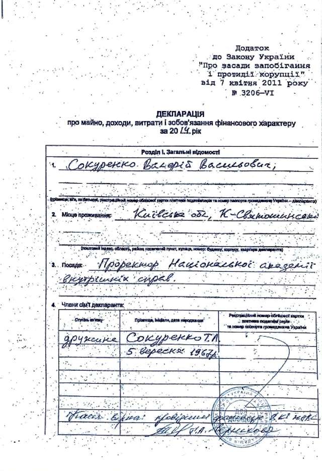 Ректор ХНУВС приховав в декларації будинок у Києві_1