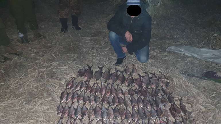 У заповіднику на Полтавщині браконьєр упіймав риби на 15 тис грн