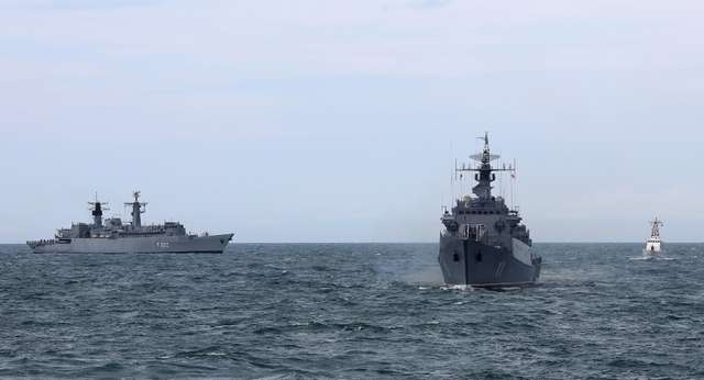 Грузія і НАТО провели морські маневри неподалік окупованої росіянами Абхазії_3