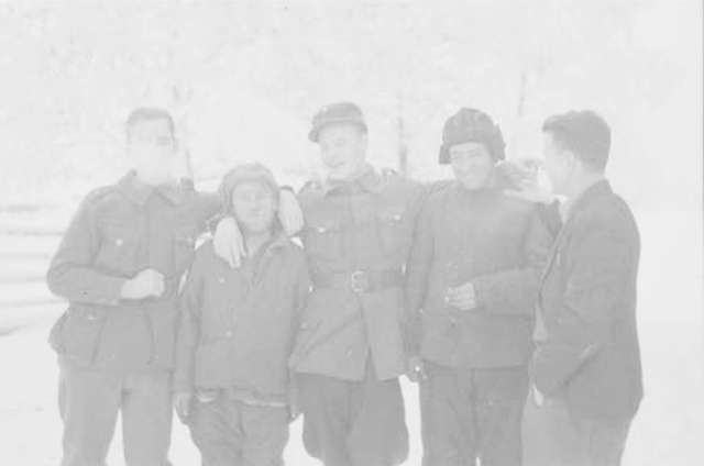 Перші полонені українські червоноармійці (селище Суйстамо, 12 грудня 1939 року)