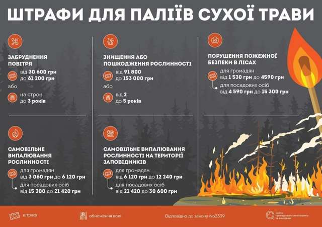 110 гектарів територій згоріли на Полтавщині за добу_4