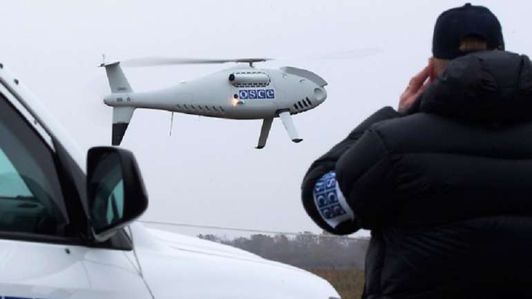 Проросійські терористи збили безпілотник ОБСЄ