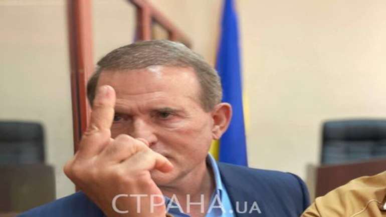 На суді над Медведчуком Рабинович показав всім фак на камеру