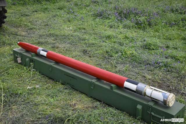 На «Широкому лані» успішно випробували 122-мм реактивний снаряд «Тайфун-1» до РСЗВ «Град»_6