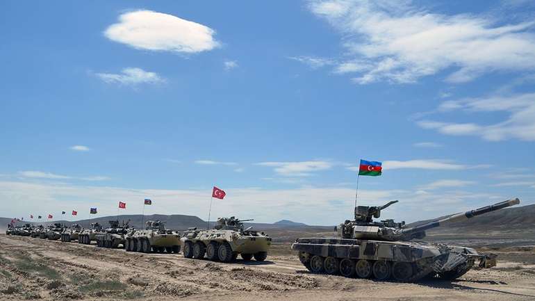 Турецька армія знову на Кавказі – проводить навчання із військом Азербайджану