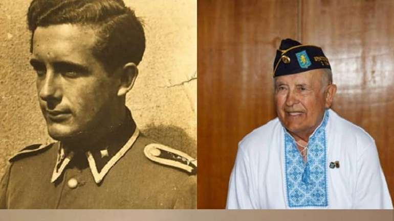 Сьогодні провели в останню дорогу комбатанта з дивізії "Галичина" 96-річного Романа Мацука